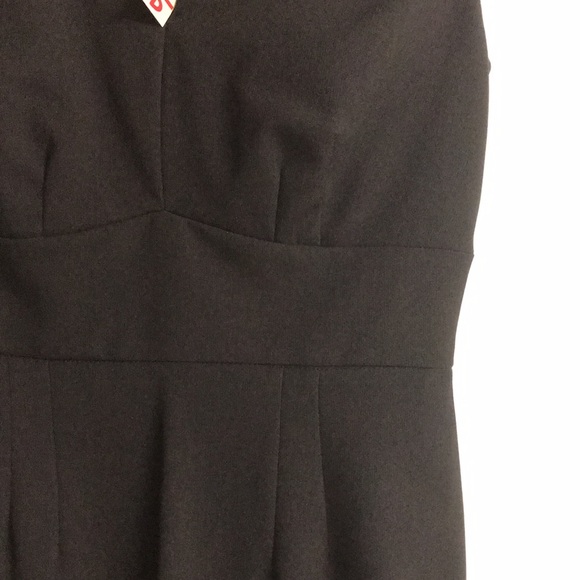 NWT Classic Black Cleo Mini / Cocktail Dress; Size 2 Petite - Picture 4 of 15